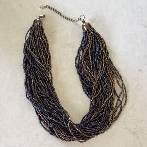 Beaded Statement Necklace